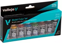 Ilustracja Vallejo: 70.260 - Model Color Set - Wargames Basics (8 x 18 ml)